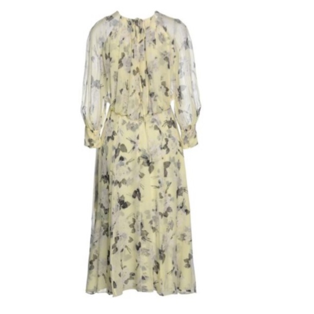 ERDEM FLORAL MIDI DRESS - Picture 3 of 3